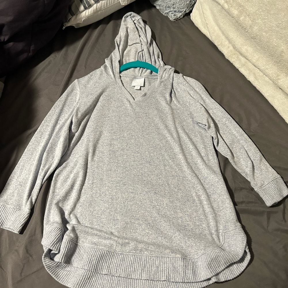 hooded sweater shirt